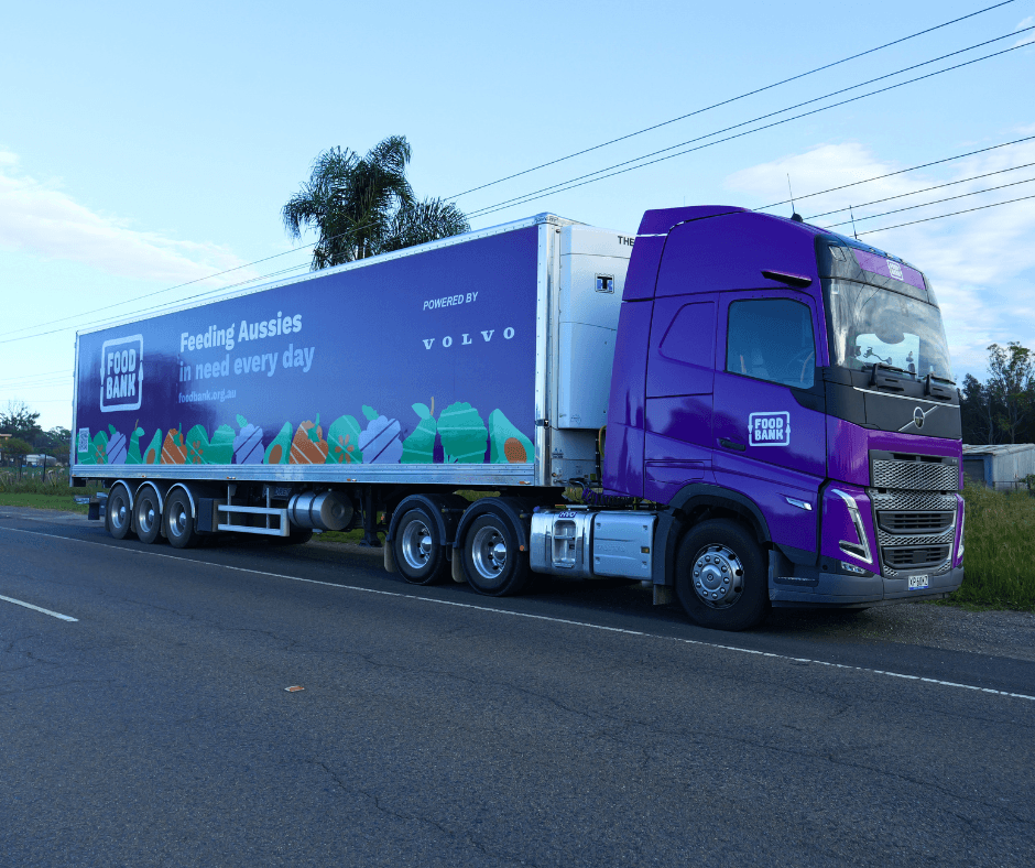 A year on the road: Volvo Trucks Australia and Foodbank NSW & ACT