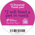 $2 will feed a pet in need