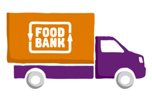 Foodbank Truck Icon