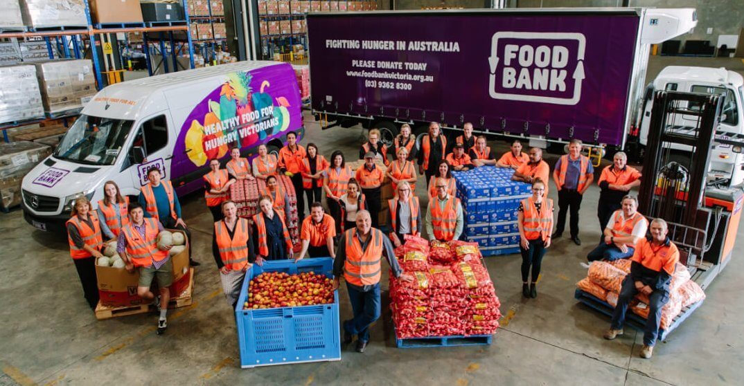 Foodbank Drive Volunteers