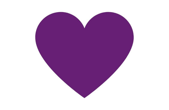 purple HEART