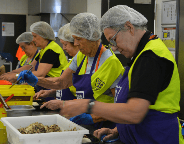 foodbank volunteer the golden girls