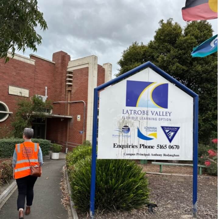 Front of LaTrobe Valley Flexible Learning Option