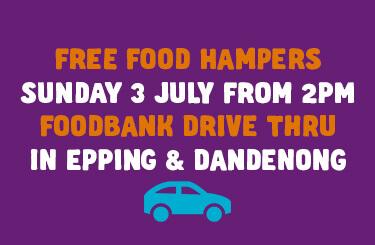 Free Food Hampers Banner