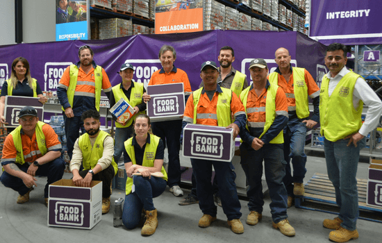 WA Corporate Volunteering Team Building Support Foodbank WA