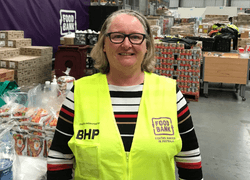 volunteer Gillian 