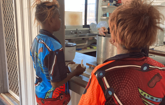 School breakfast program beneficiary of Aboriginal Communities