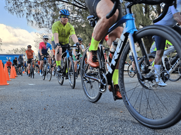 The wheels spun and hearts united