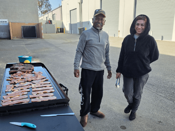 Volunteer appreciation served with breakfast