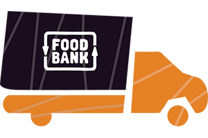 Foodbank Truck Icon