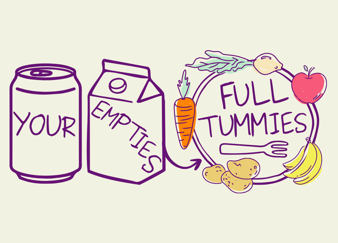 Turn your empties into full tummies this winter
