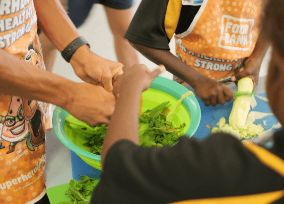 WA Foodbank WA Cooking for Change with Fremantle Fast Track and St Pat's Fremantle