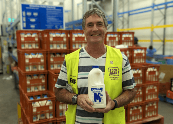 WA Foodbank WA World Milk Day Lactalis Australia Bega Cheese