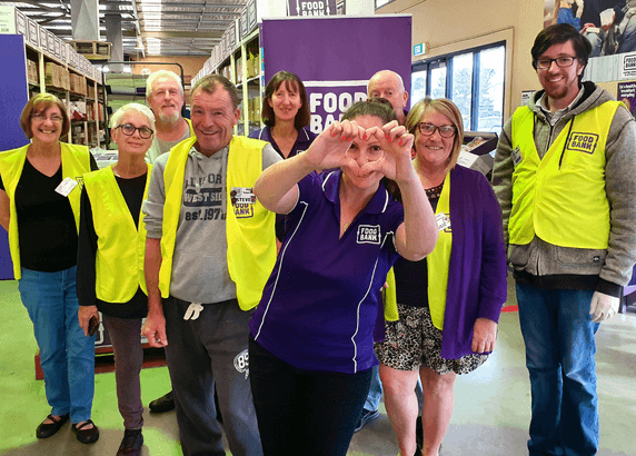 WA Peel Branch Staff Volunteers All Smiling